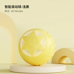 Star Rolling Ball Cat Toy for Fun and Chewing