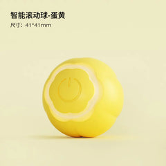 Star Rolling Ball Cat Toy for Fun and Chewing