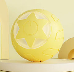 Star Rolling Ball Cat Toy for Fun and Chewing