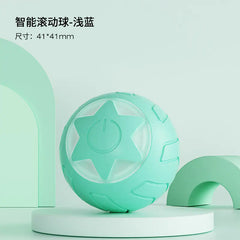 Star Rolling Ball Cat Toy for Fun and Chewing