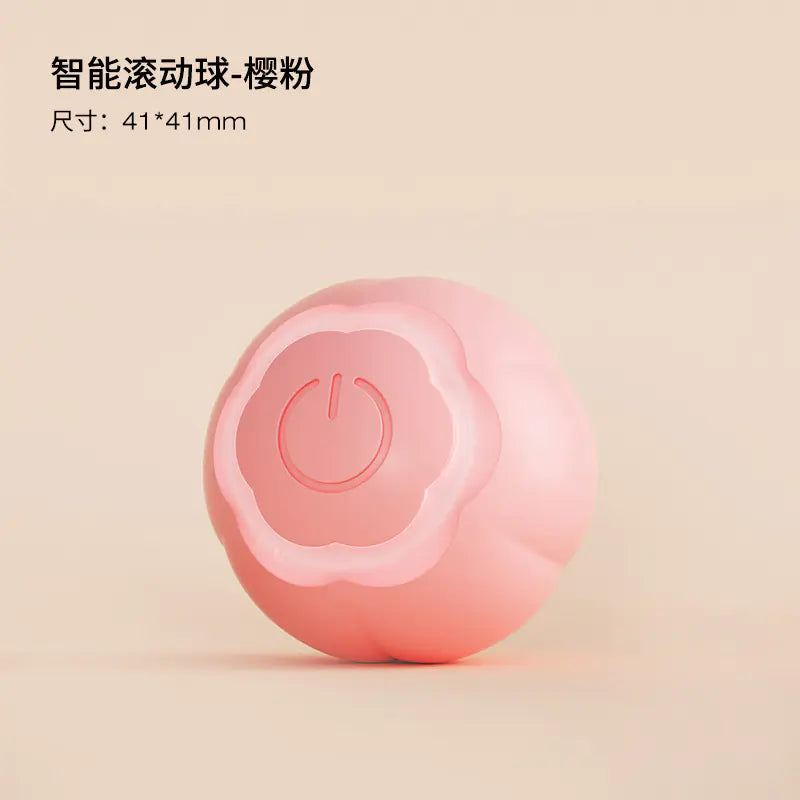 Star Rolling Ball Cat Toy for Fun and Chewing